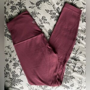 Lululemon Align leggings size 4 25” - Pink